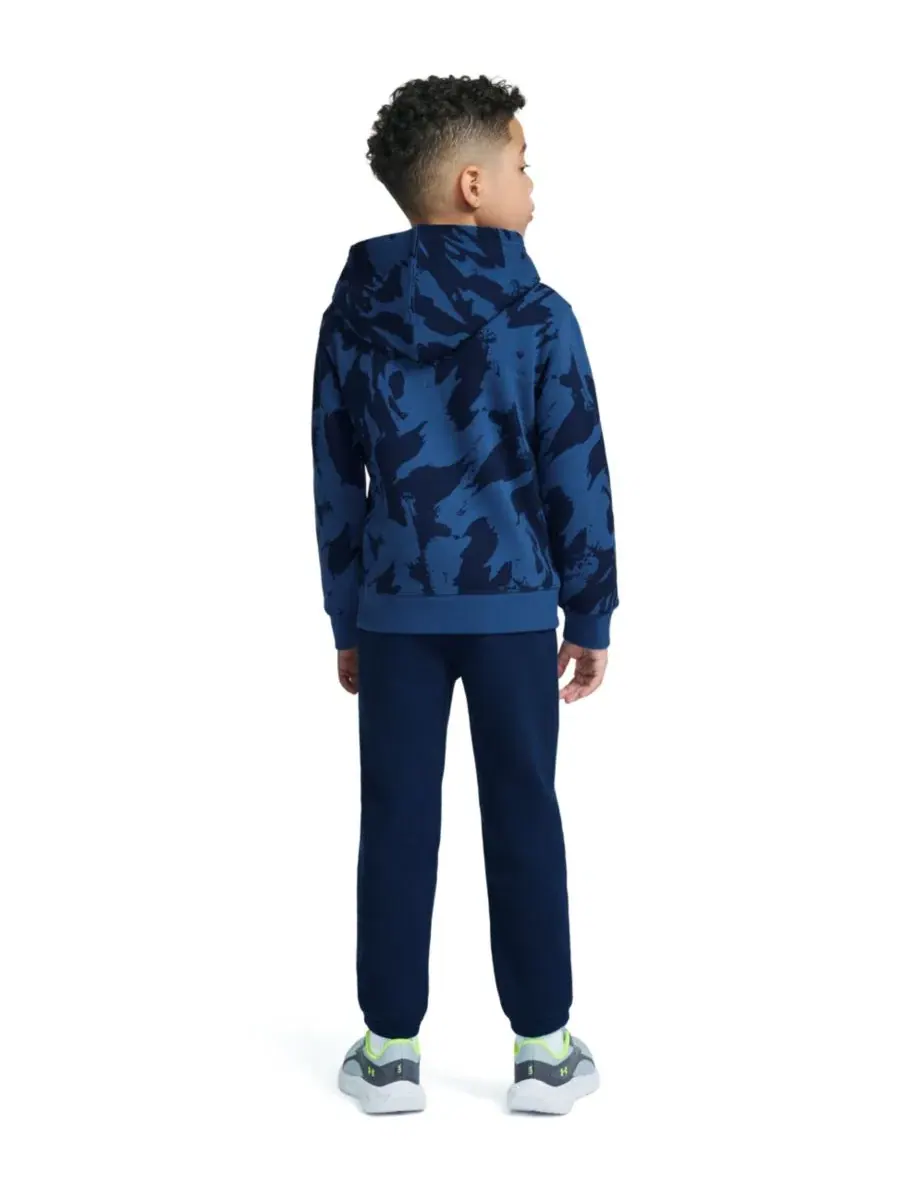 Детский комплект из худи и брюк с принтом Under Armour — изображение 6 из 13, синий/черный