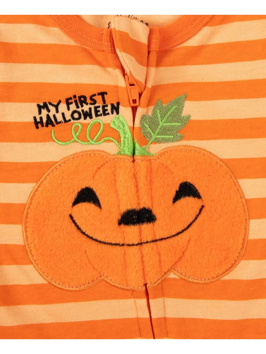Комплект боди с шапкой My First Halloween Baby Essentials — изображение 3 из 4, оранжевый
