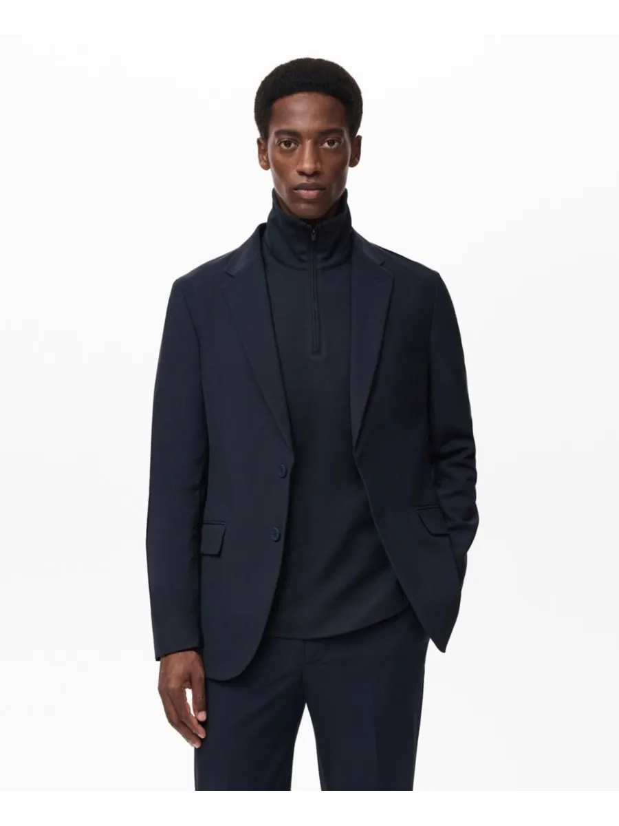Мужской пиджак Zurich Slim Fit Thermolite MANGO