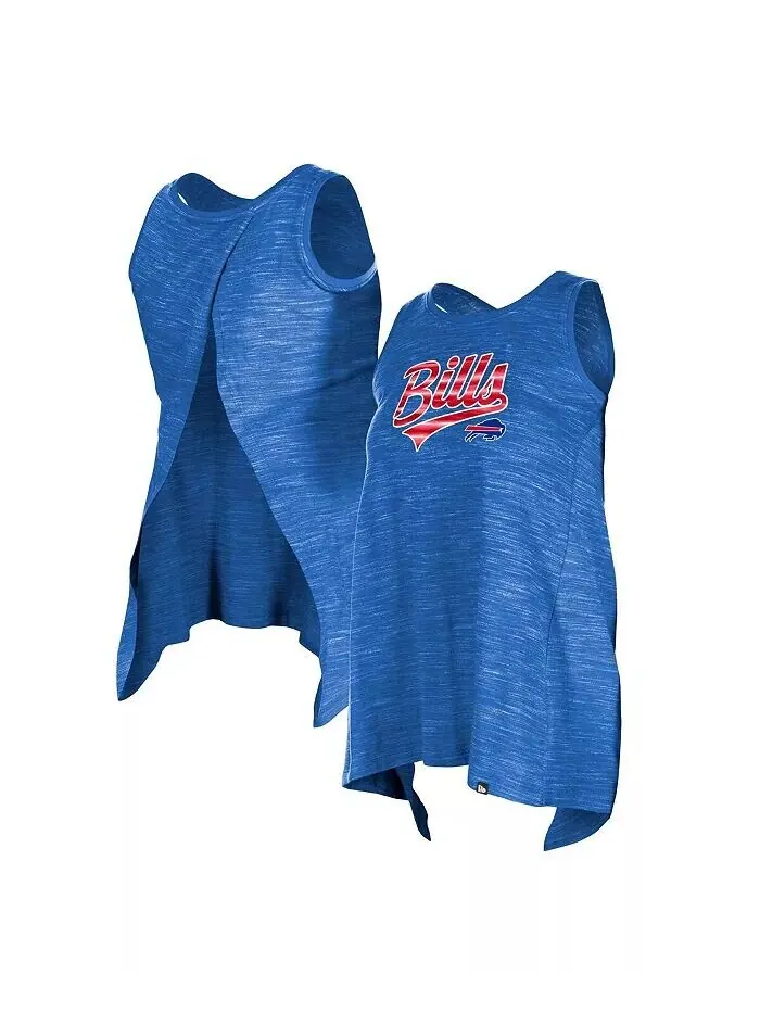 Женская майка Royal Buffalo Bills Space Dye Active New Era — изображение 1 из 3, королевский
