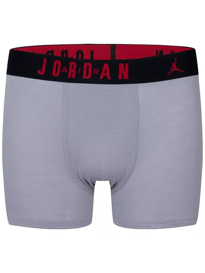 Мальчики 8-20 3 пары Flight Dri-Fit Cotton Core боксеры Jordan — изображение 4 из 7, мульти