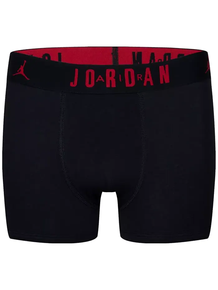 Мальчики 8-20 3 пары Flight Dri-Fit Cotton Core боксеры Jordan — изображение 5 из 7, мульти