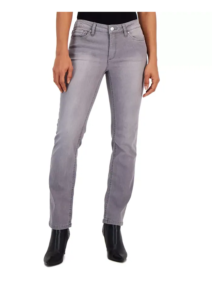 Женские джинсы Lexington Mid Rise Straight Leg Jones New York — изображение 1 из 3