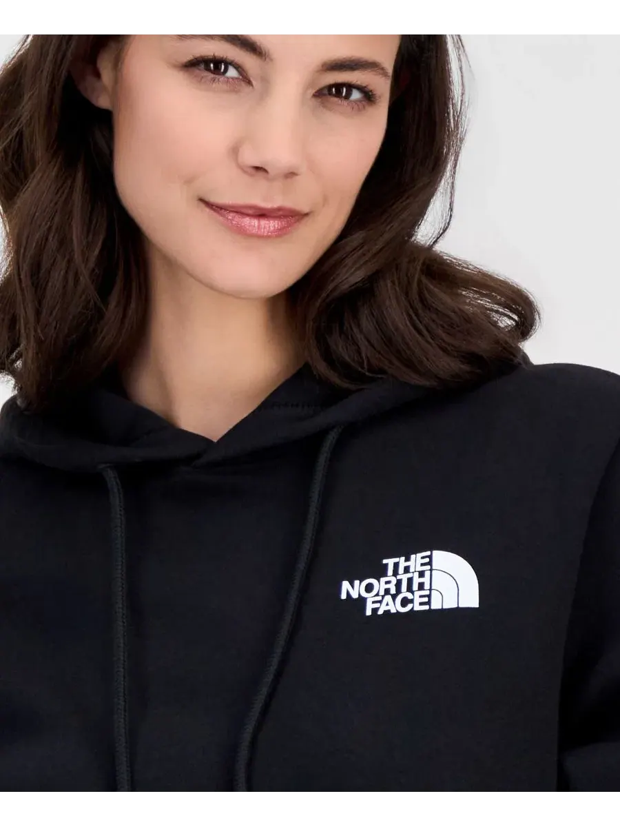Женская хлопковая толстовка с капюшоном Evolution Peaks с графическим принтом The North Face — изображение 2 из 7, черный