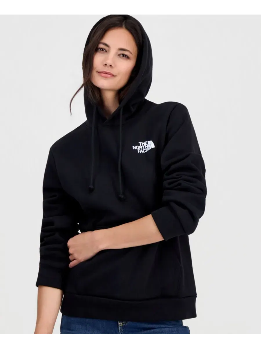 Женская хлопковая толстовка с капюшоном Evolution Peaks с графическим принтом The North Face — изображение 3 из 7, черный