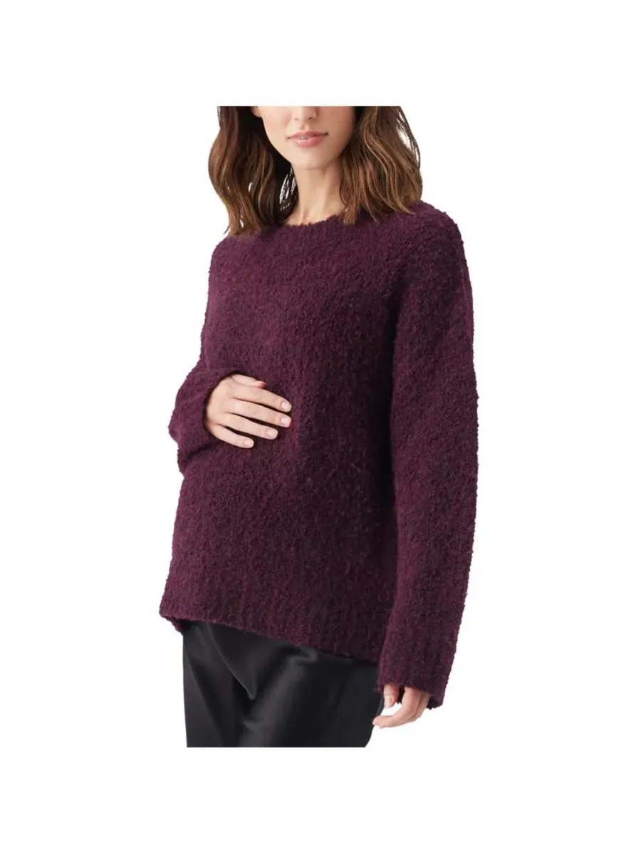 Тео Кози Книт Ripe Maternity — изображение 2 из 4, бордовый