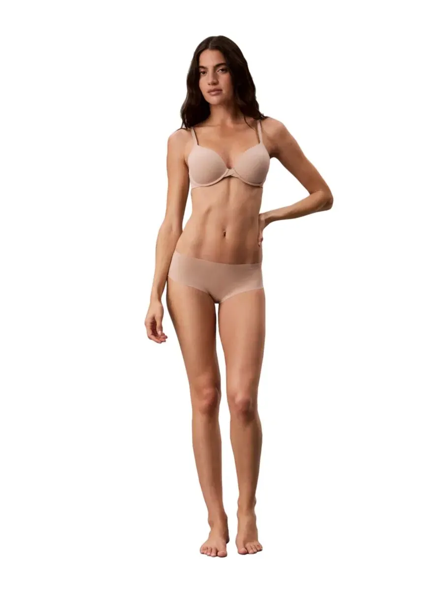 Трусы-слипы бесшовные, 5 шт, Invisibles Microfiber Stretch Seamless Hipster Panty Calvin Klein — изображение 2 из 6, кедр