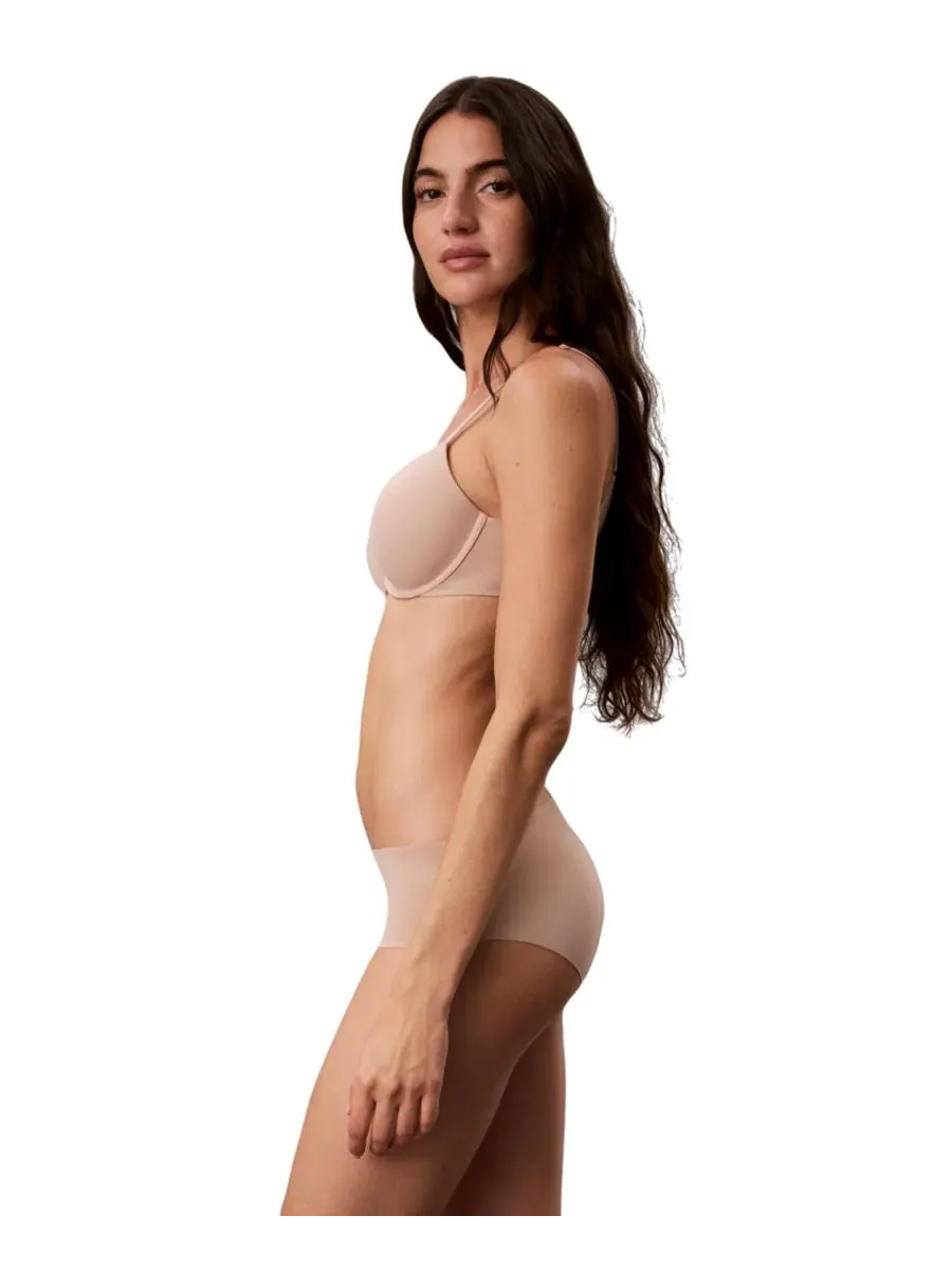 Трусы-слипы бесшовные, 5 шт, Invisibles Microfiber Stretch Seamless Hipster Panty Calvin Klein — изображение 3 из 6, кедр