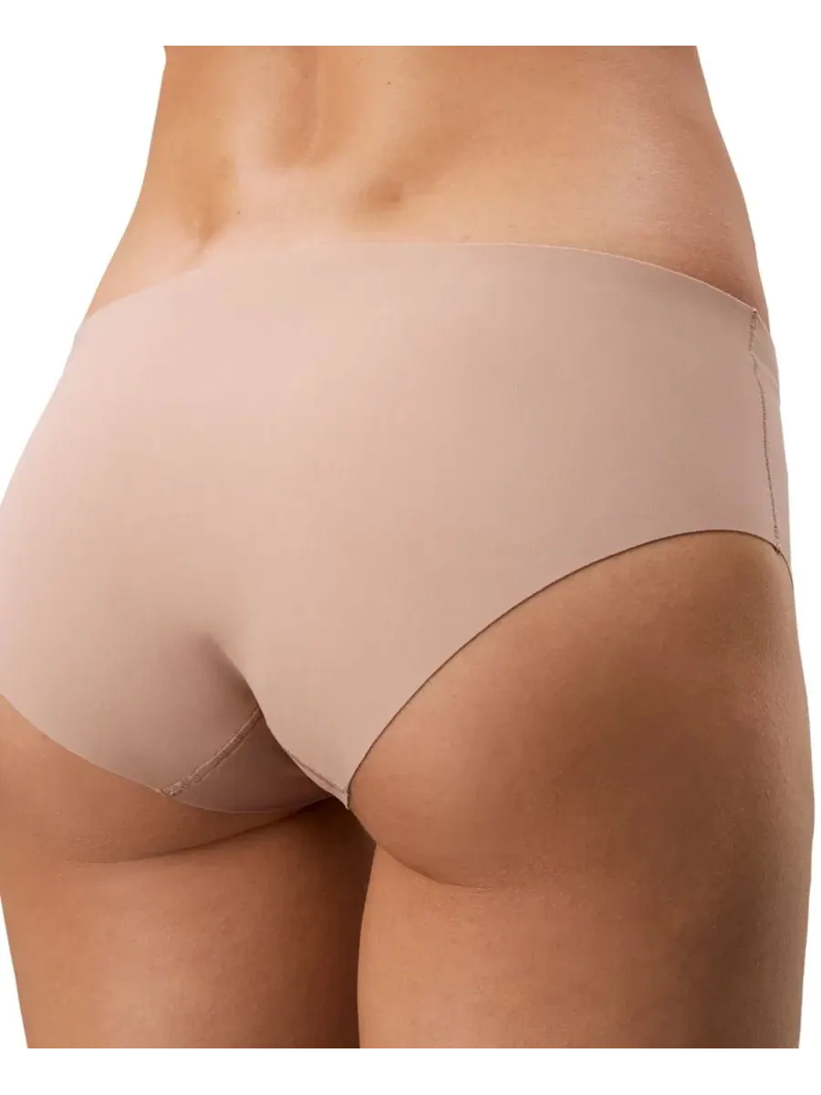 Трусы-слипы бесшовные, 5 шт, Invisibles Microfiber Stretch Seamless Hipster Panty Calvin Klein — изображение 6 из 6, кедр