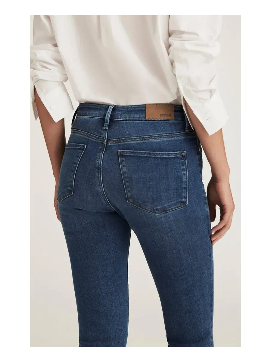 Джинсы-клеш с высокой посадкой Sydney Mavi Jeans — изображение 5 из 5, синий