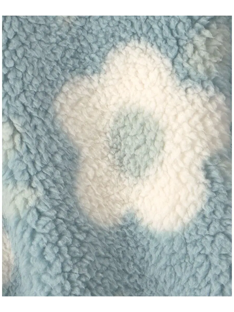 Комплект из 3 предметов Teddy Fleece с принтом — изображение 3 из 6, синий