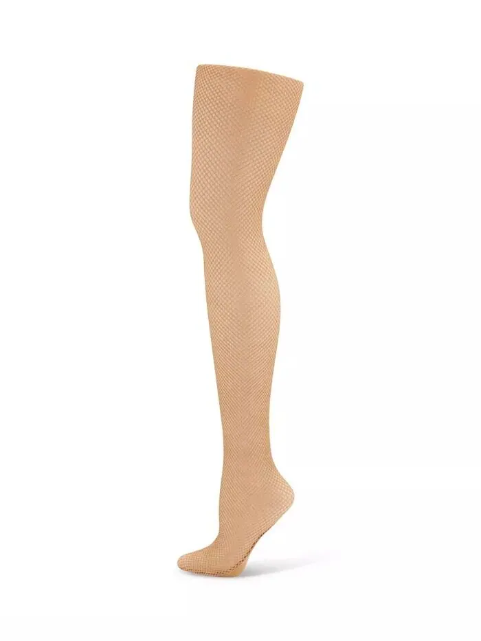 Женские профессиональные бесшовные тайтсы в сеточку Capezio — изображение 4 из 7
