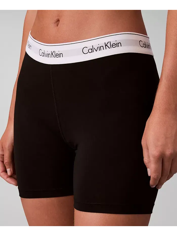 Женские трусы-боксеры Icon из хлопка и модала QF8528 Calvin Klein — изображение 1 из 6, черный