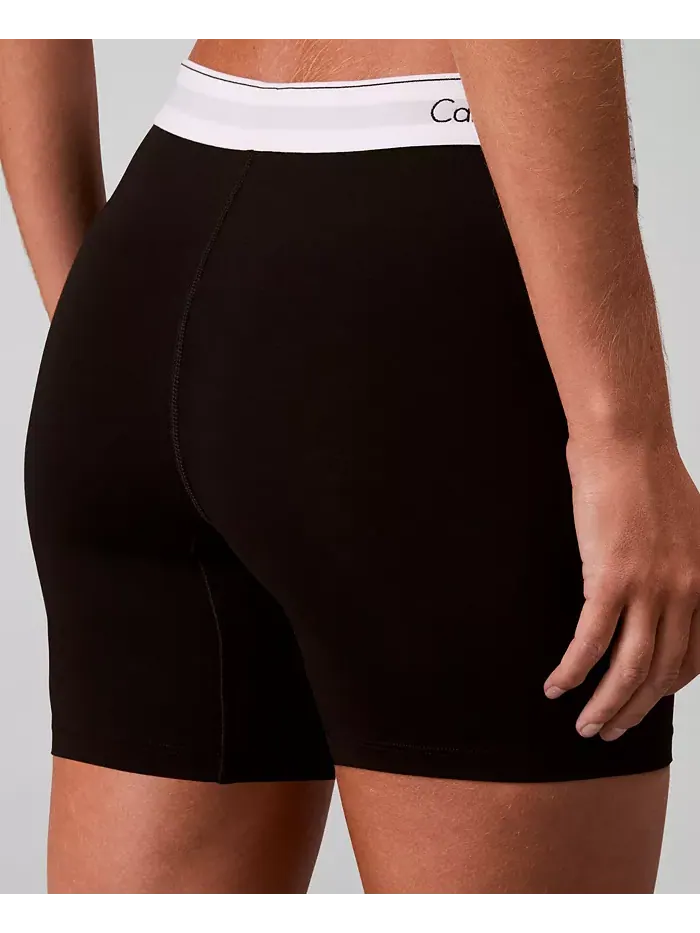 Женские трусы-боксеры Icon из хлопка и модала QF8528 Calvin Klein — изображение 2 из 6, черный