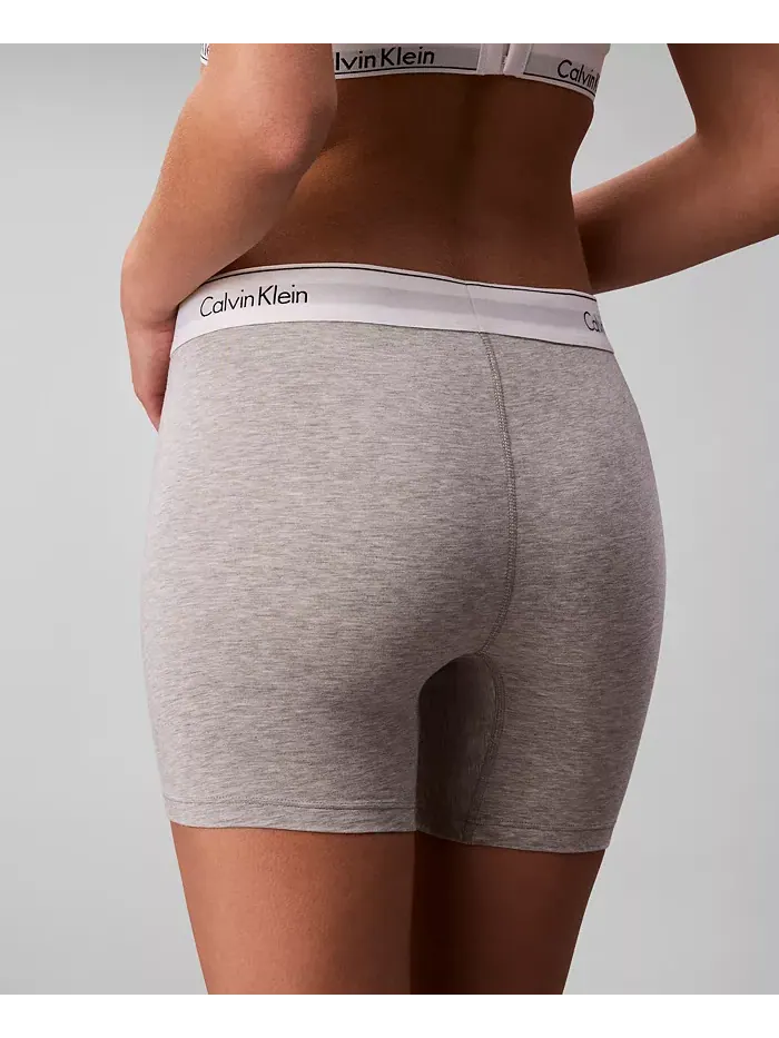 Женские трусы-боксеры Icon из хлопка и модала QF8528 Calvin Klein — изображение 2 из 5, ландыш