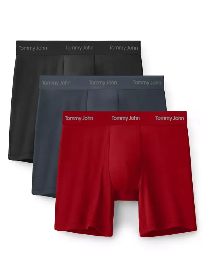Мужские боксеры без бирок, 3 штуки Tommy John