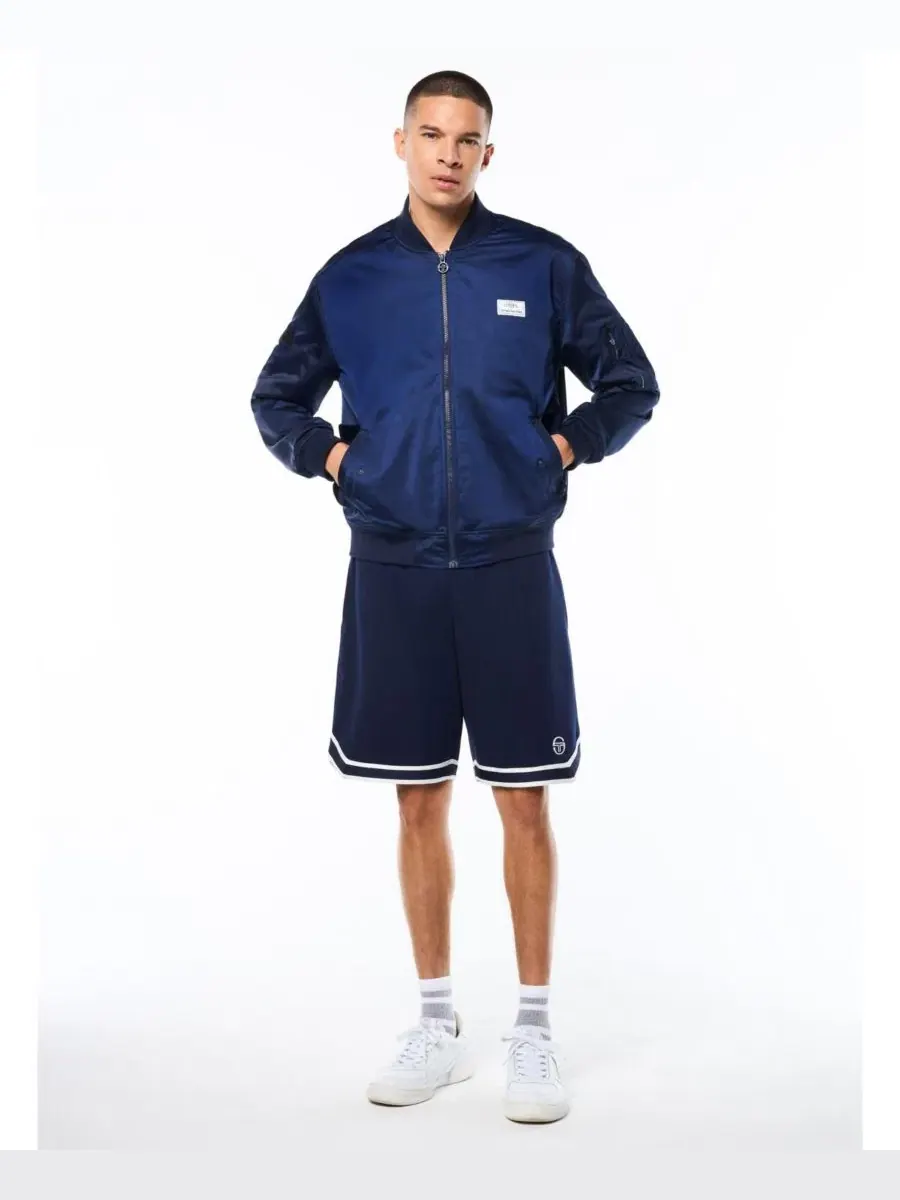 Куртка-бомбер с принтом Piano Sergio Tacchini — изображение 2 из 5, синий