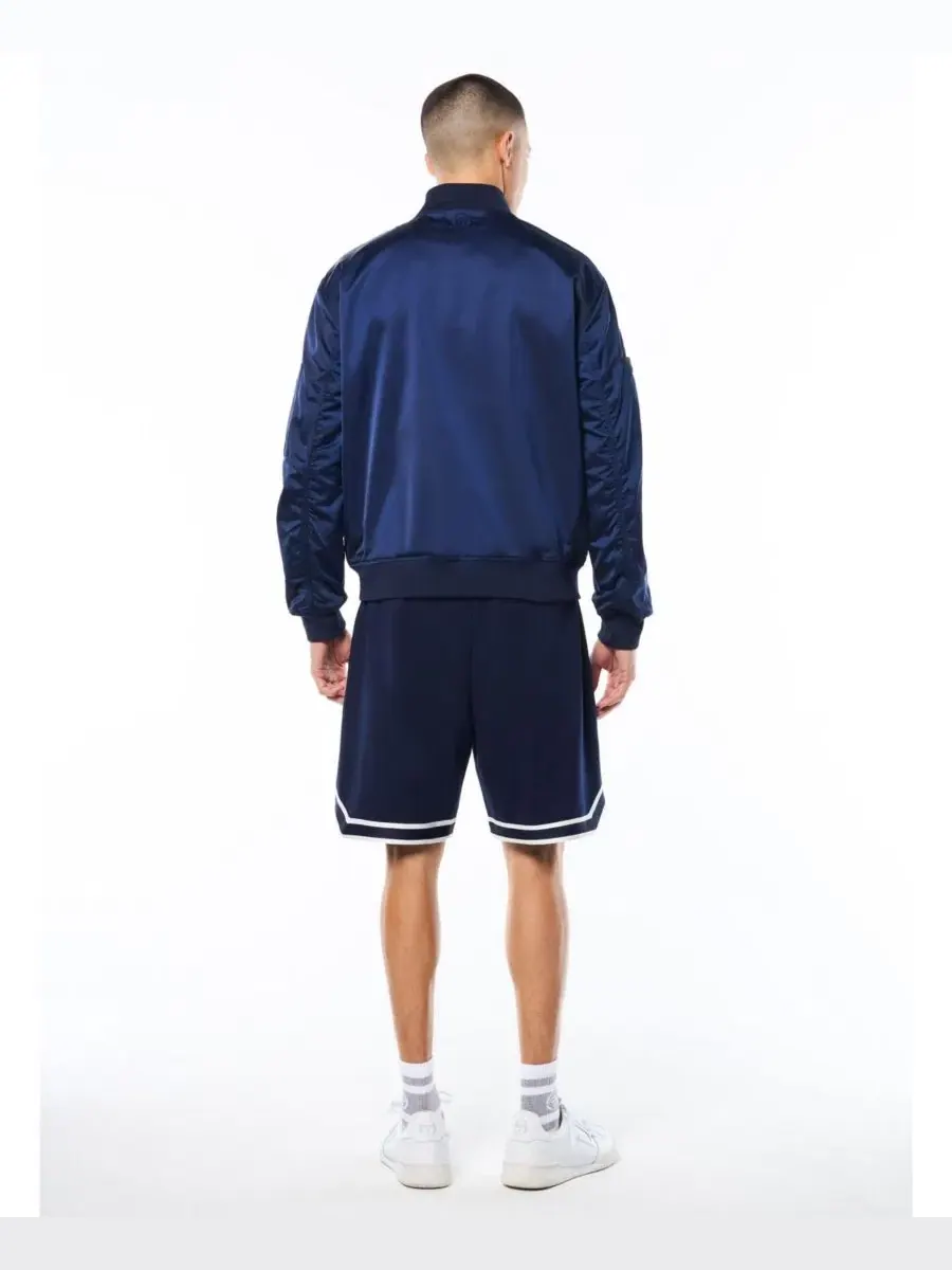 Куртка-бомбер с принтом Piano Sergio Tacchini — изображение 4 из 5, синий