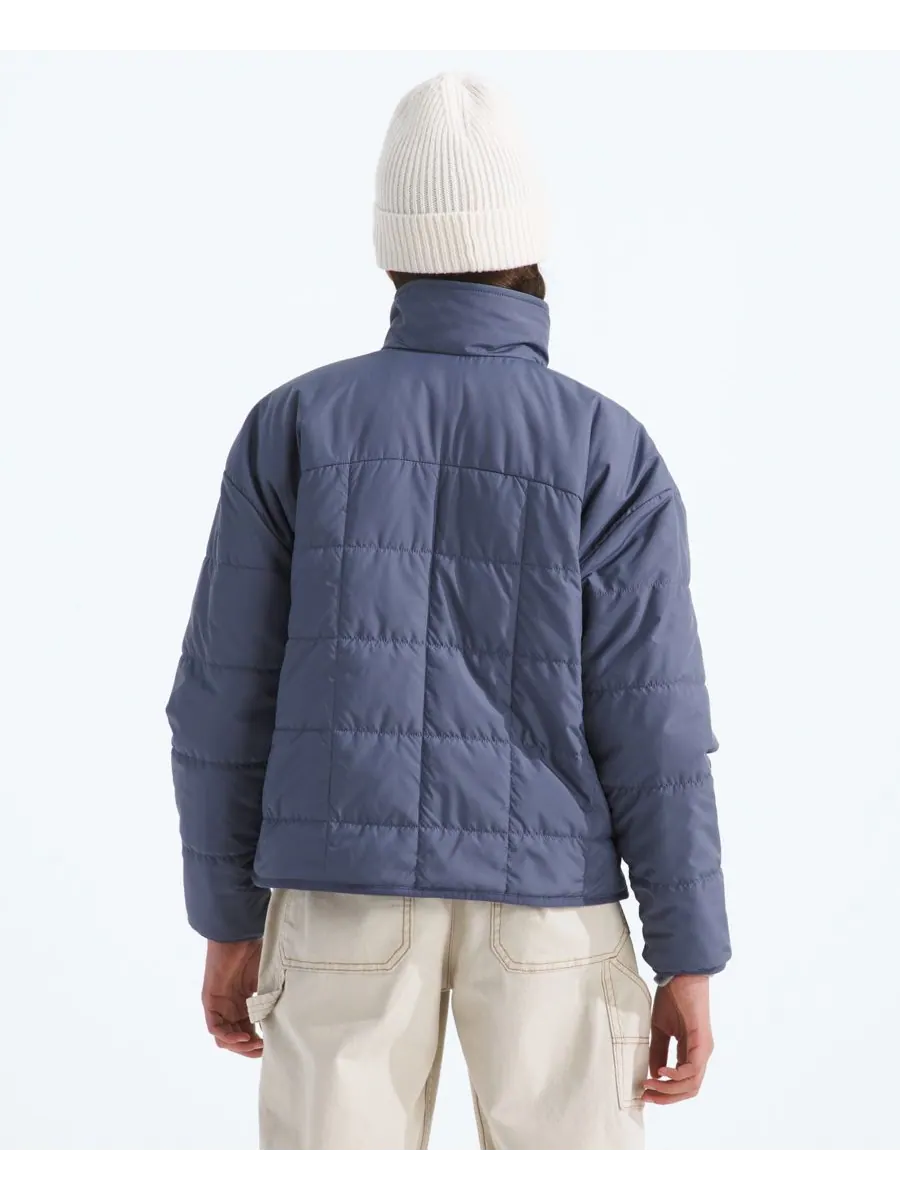 Двусторонняя куртка Shasta на молнии для девочек 6-16 лет The North Face — изображение 4 из 6, сумерки