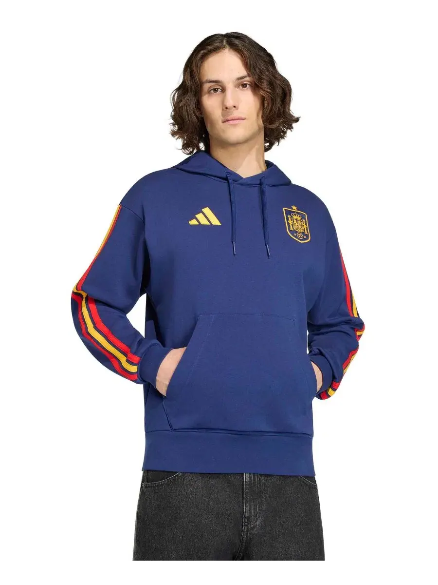 Худи с длинным рукавом и капюшоном adidas Spain DNA Regular-Fit