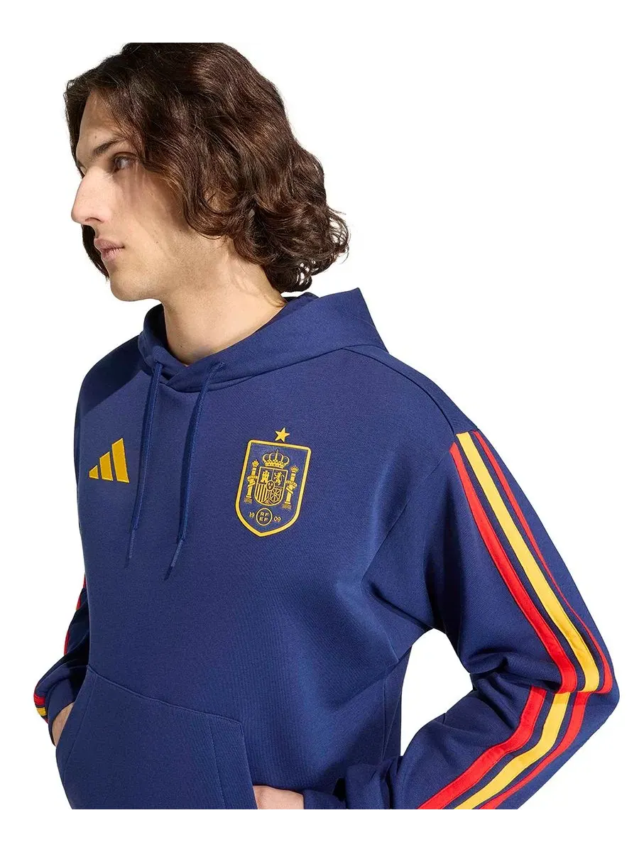 Худи с длинным рукавом и капюшоном adidas Spain DNA Regular-Fit — изображение 3 из 4, синий