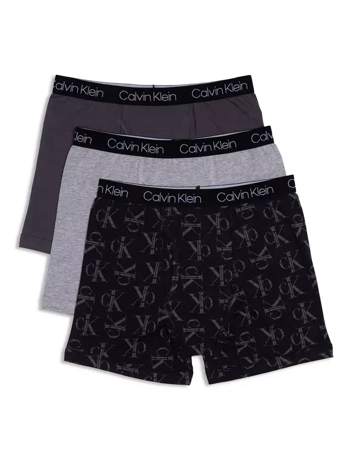 Боксеры Big Boys Stretch, 3 шт Calvin Klein