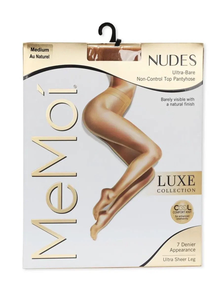 Колготки женские ультратонкие LUXE, модель Ultra-Bare MeMoi — изображение 4 из 4, прозрачный