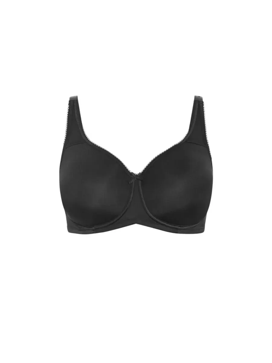 Бюстгальтер-футболка Shapely T-Shirt Bra CITY CHIC — изображение 4 из 5, черный