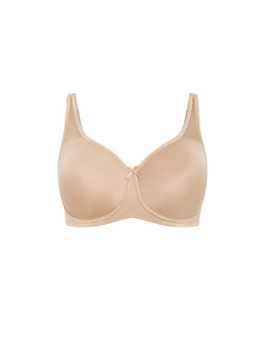 Бюстгальтер-футболка Shapely T-Shirt Bra CITY CHIC — изображение 3 из 4, кофе