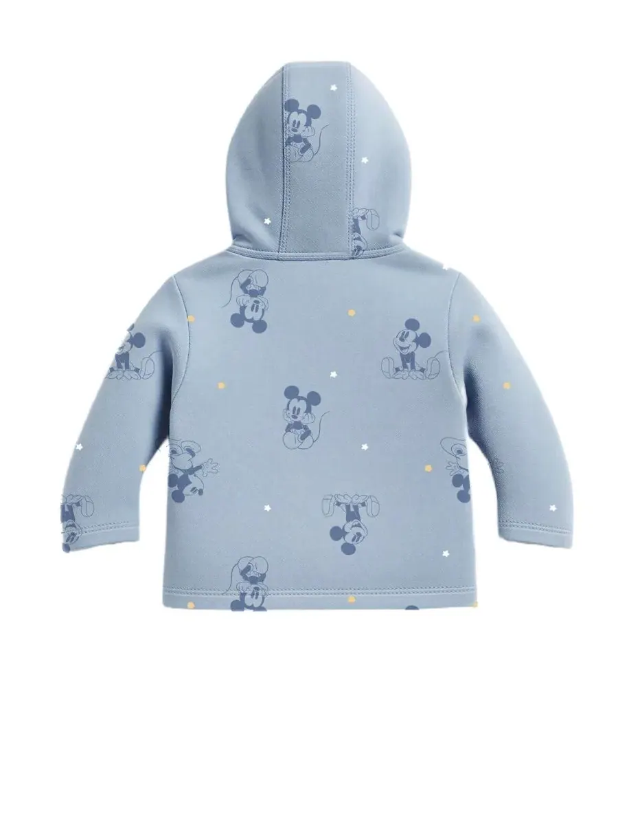 Комплект Mickey Mouse из 3 предметов: куртка, боди и штаны Disney — изображение 6 из 8, синий