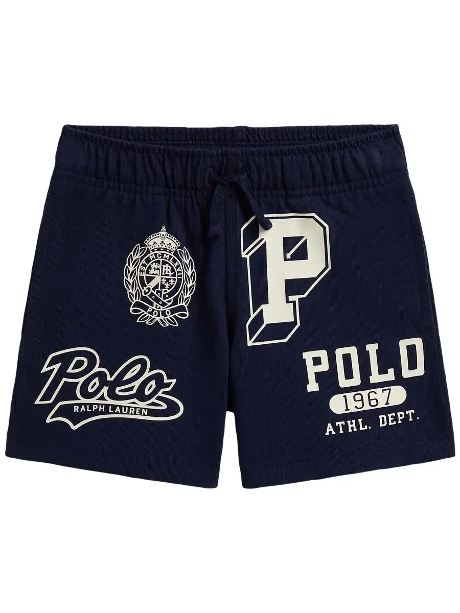 Шорты с графическим принтом Polo Ralph Lauren