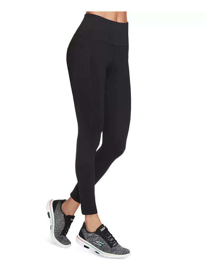 Женские леггинсы Gowalk Skechers — изображение 3 из 3, черный
