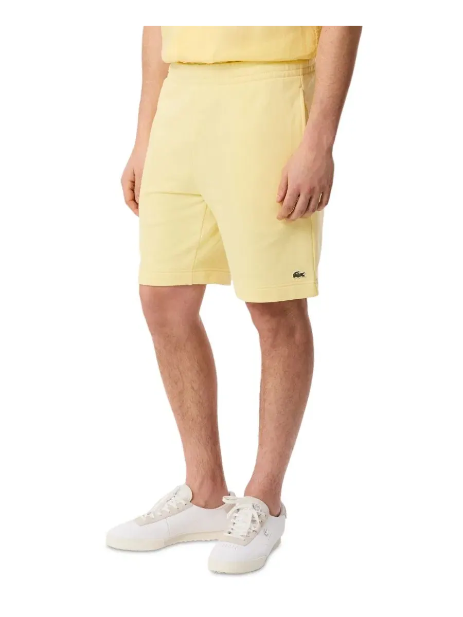 Шорты мужские Lacoste прямого кроя на шнуровке — изображение 1 из 5, желтый