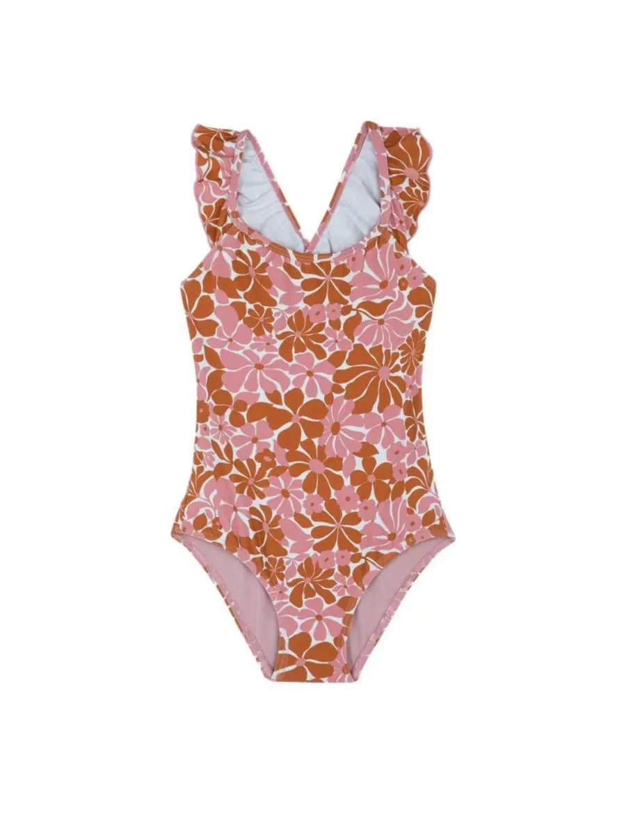 Детский купальник Gottex Kids Summer Memories Square Neck Ruffle One Piece