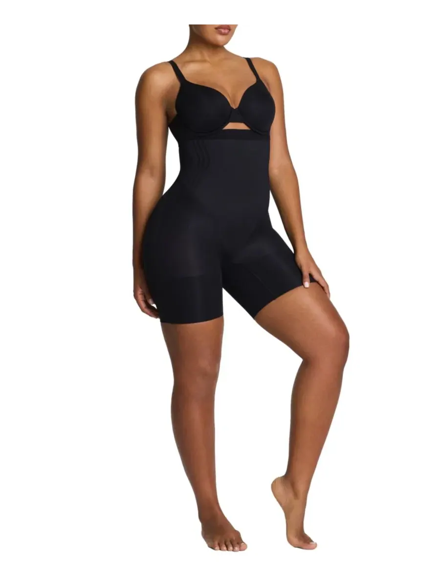 Шорты корректирующие с высокой посадкой SPANX — изображение 1 из 3, черный