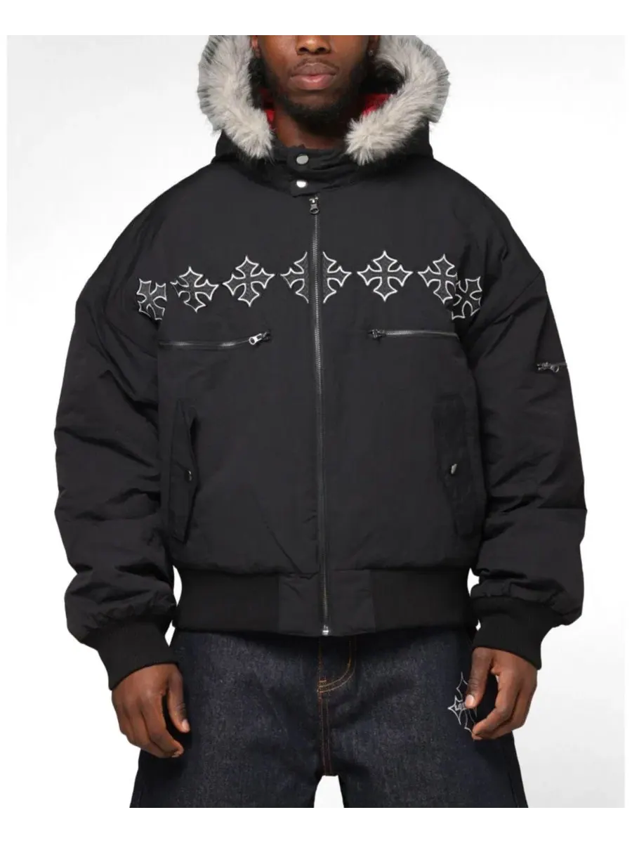Куртка с искусственным мехом Siberia Jacket Loiter — изображение 1 из 6, черный