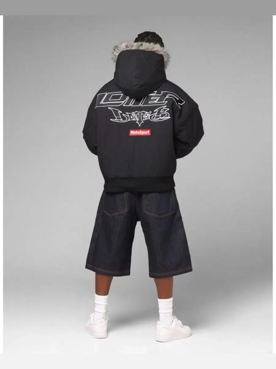 Куртка с искусственным мехом Siberia Jacket Loiter — изображение 4 из 6, черный