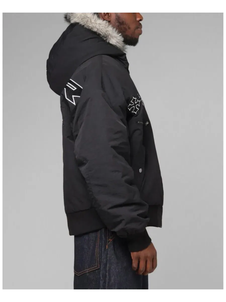 Куртка с искусственным мехом Siberia Jacket Loiter — изображение 5 из 6, черный
