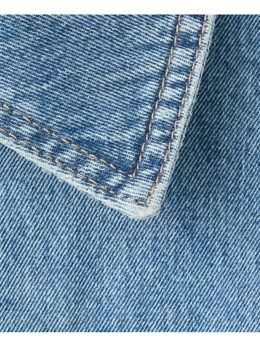 Джинсовая куртка с тогглами, модель Toggle Detail MANGO — изображение 3 из 6, синий