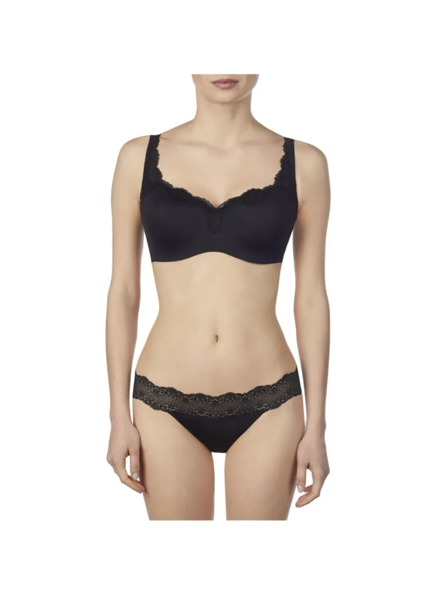 Кружевной бюстгальтер Tisha и бикини Perfect Pair Le Mystere — изображение 1 из 2, черный
