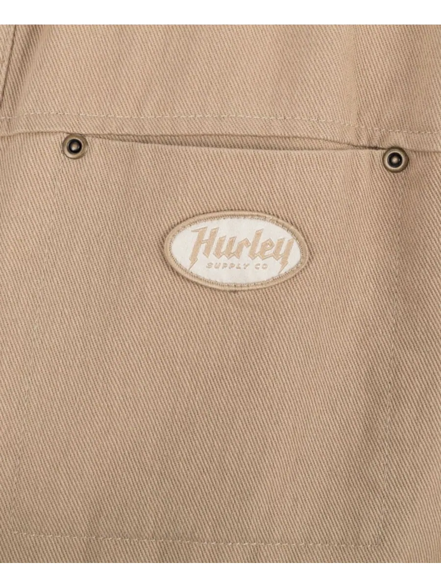 Мужская куртка с длинными рукавами Structure Hurley — изображение 4 из 7, хаки