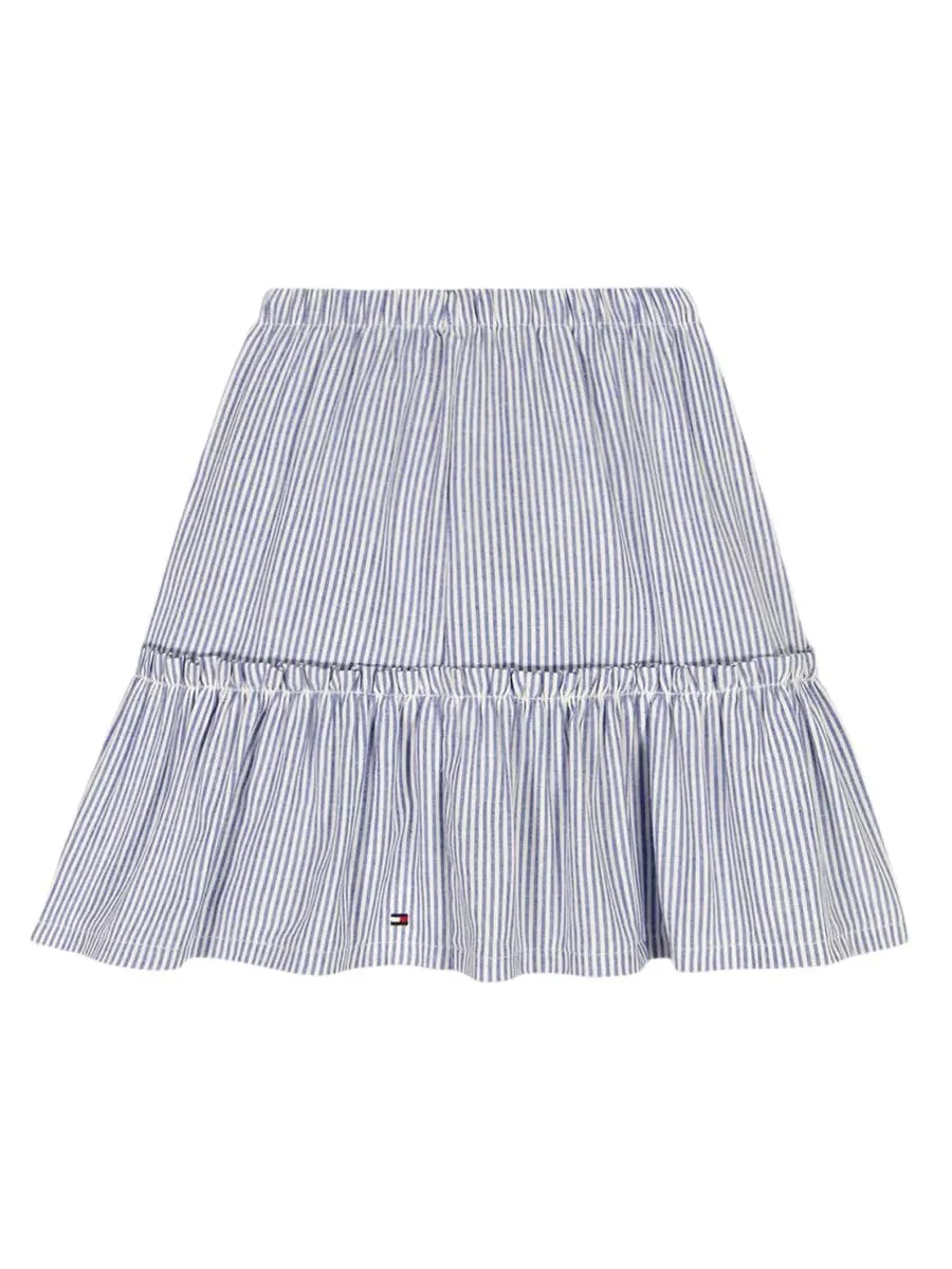 Многоярусная юбка в полоску Ithica для девочек 7-16 лет Tommy Hilfiger — 3