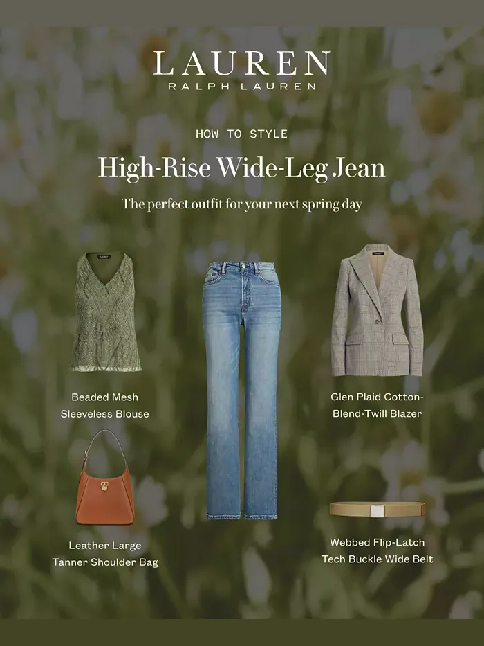Женская полосатая рубашка с длинным рукавом Lauren Ralph Lauren — изображение 6 из 7, синий/белый