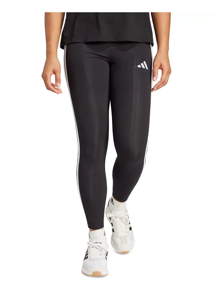 Хлопковые леггинсы с тремя полосками, размеры Plus Size Essentials, XXS-4X adidas