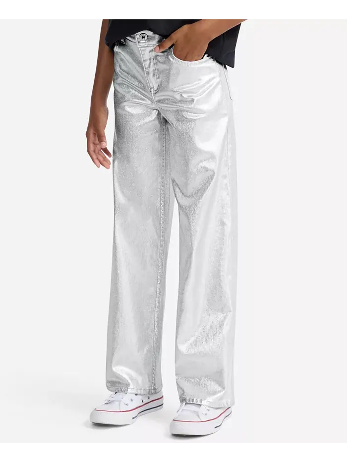 Джинсы Girls Shine High Rise Wide Leg Abercrombie Kids