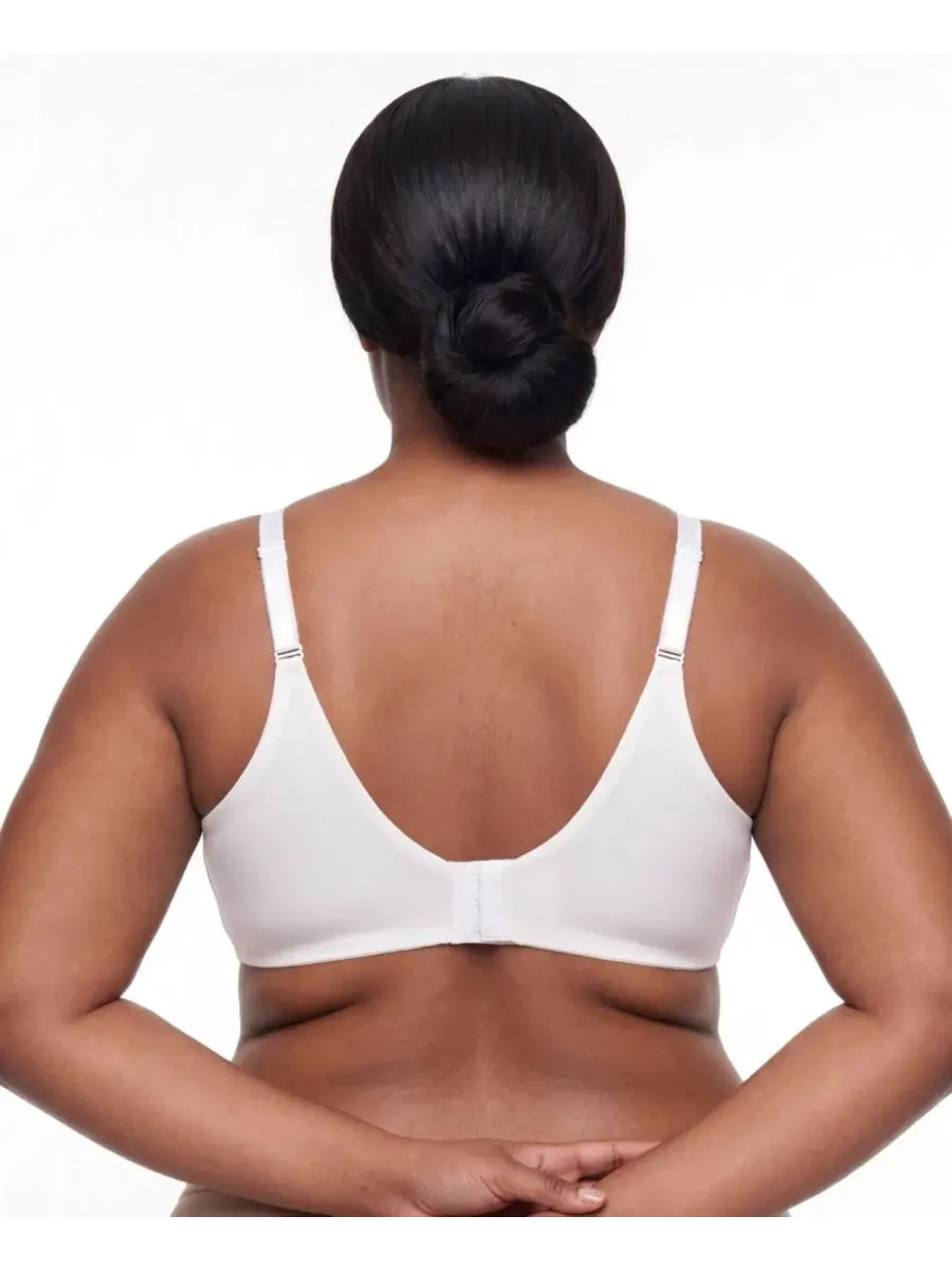 Бюстгальтер с пуш-ап эффектом, с крест-кросс дизайном XO Plunge Push-Up Smooth Bra Torrid — изображение 3 из 4, серый