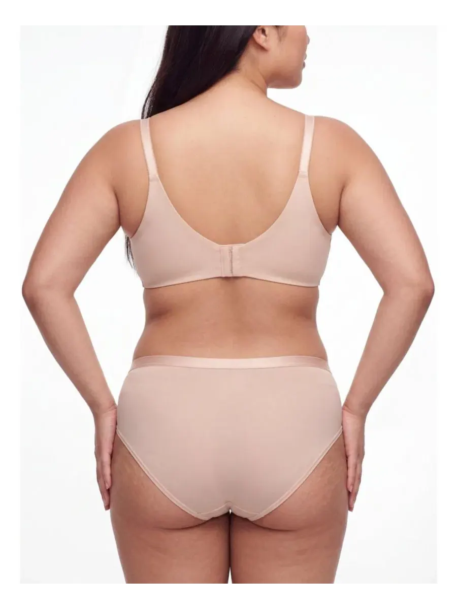 Бюстгальтер-пуш-ап с крест-дизайном XO Plunge Push-Up Smooth Bra Torrid — изображение 3 из 4, розовый