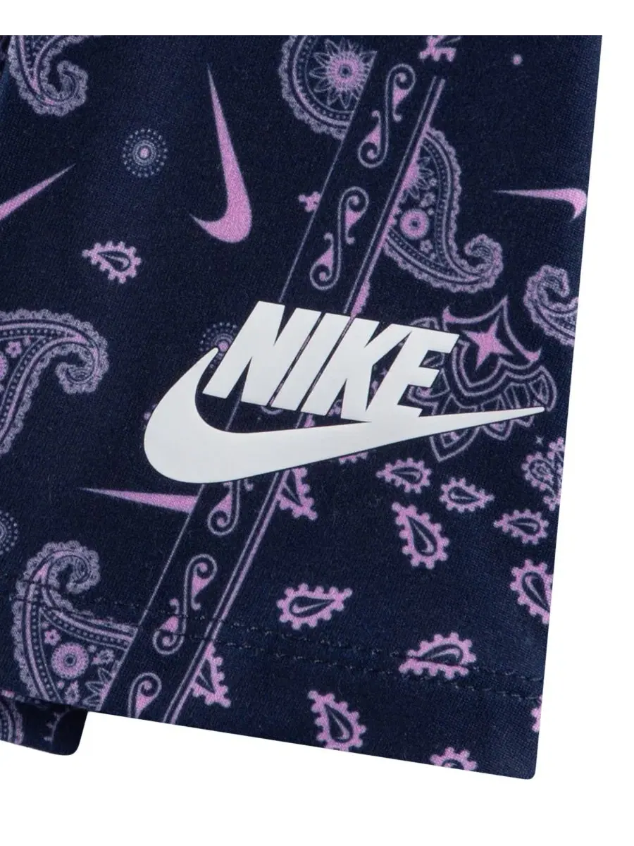 Комплект из топа и шорт с принтом Retro Remix Nike — изображение 4 из 5, розовый