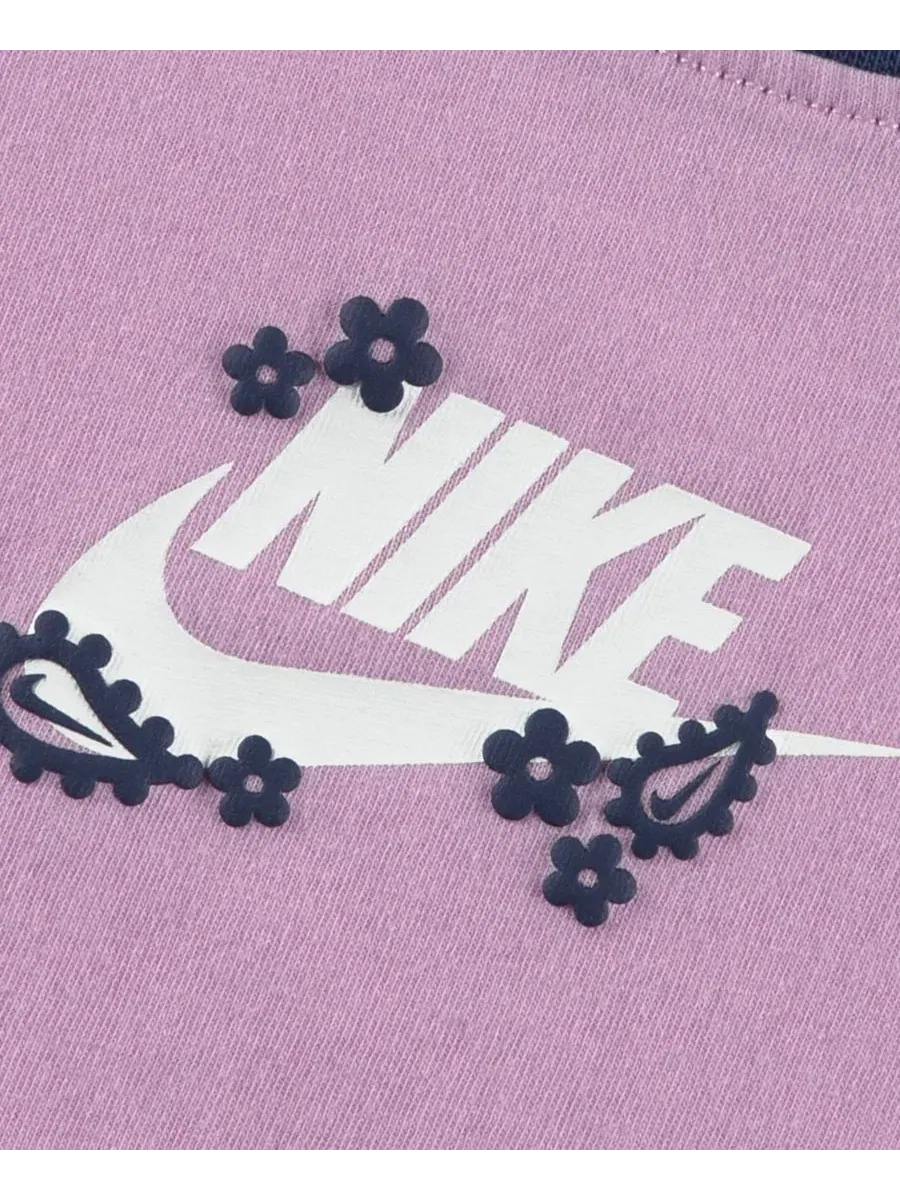 Комплект из топа и шорт с принтом Retro Remix Nike — изображение 5 из 5, розовый