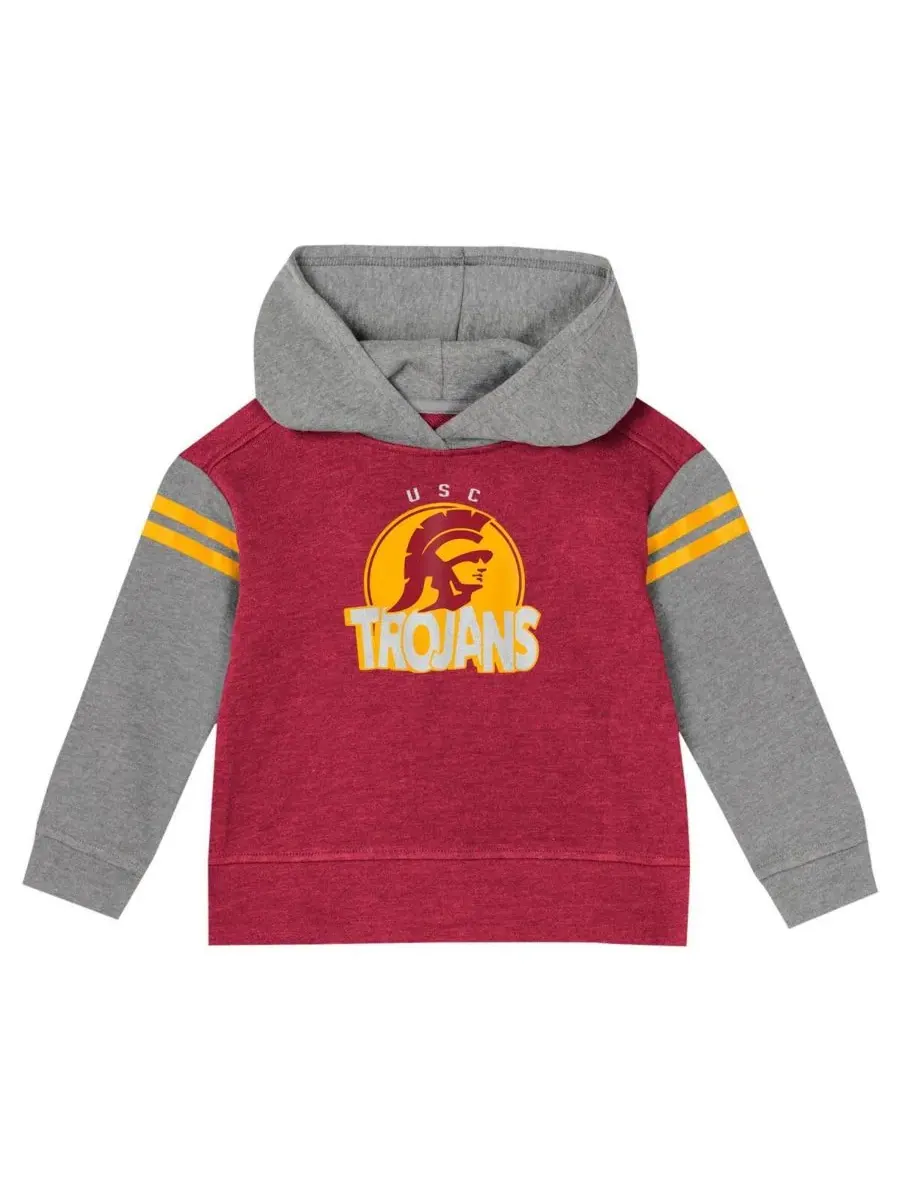 Комплект худи и леггинсов с принтом USC Trojans Preschool Clubhouse Outerstuff — изображение 2 из 4, красный